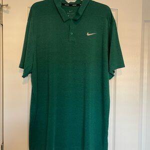 Nike Men's Teal Polo Shirt